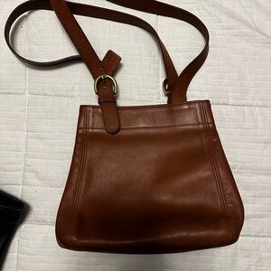 VINTAGE COACH WAVERLY SOHO BUCKLE BAG 1996 CAMEL MEDIUM